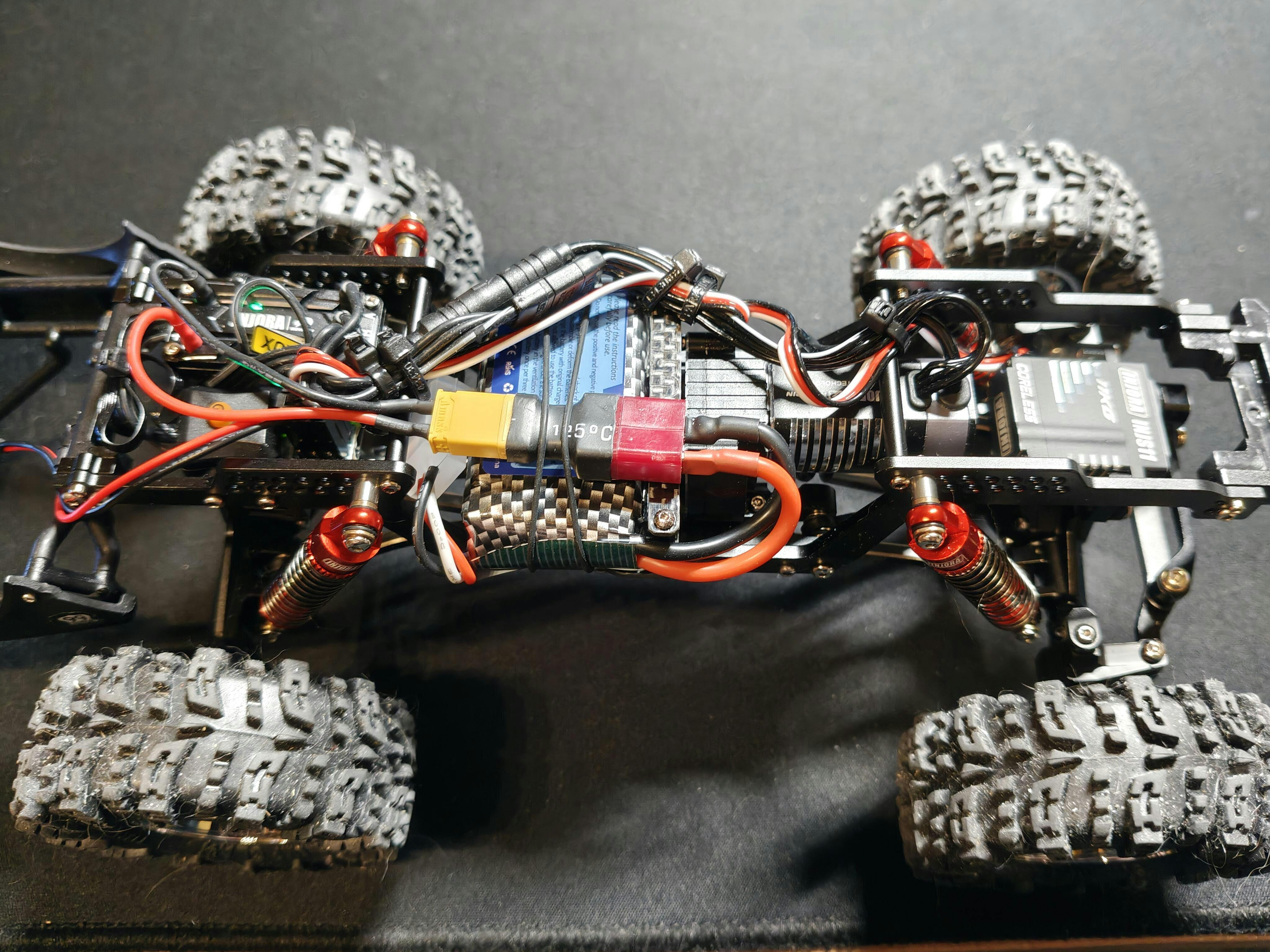 トラクサス　trx4m他　INJORA ROVERIN ブラシレスモーター INJORA Roverin M30 G2 FOC Sensored Brushless ESC & Motor for 1/18