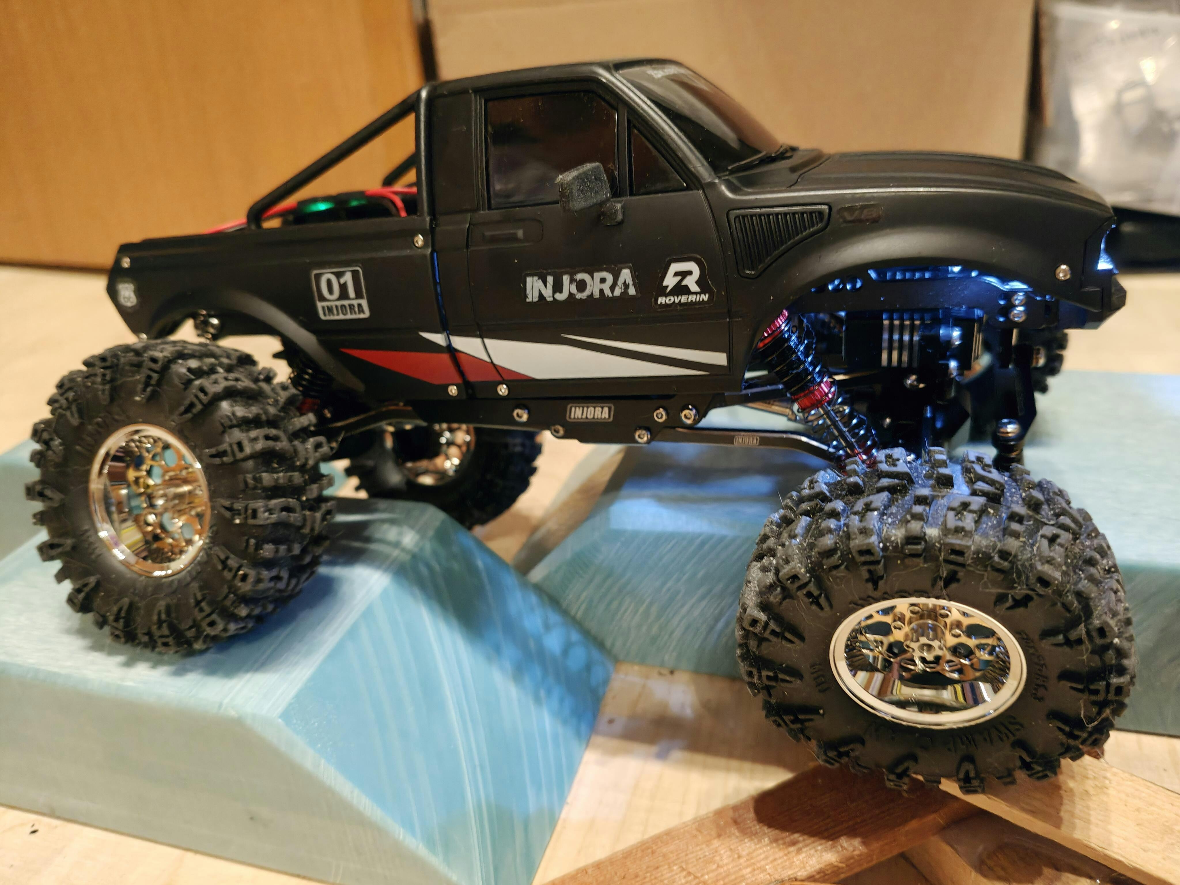 INJORA Roverin M30 G2 FOC Sensored Brushless ESC & Motor for 1/18
