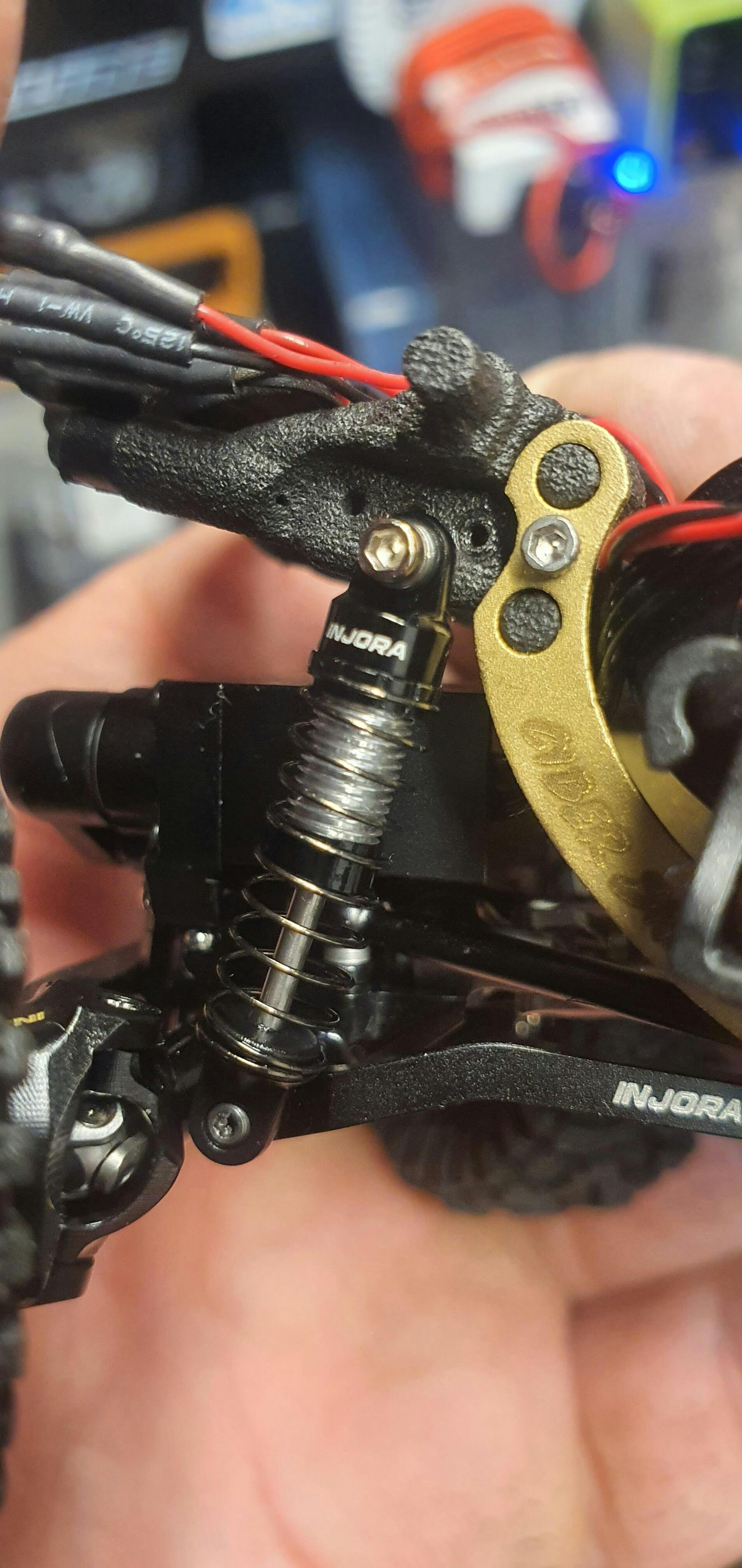 INJORA 26mm Aluminum Oil Shocks for 1/30 Axial SCX30
