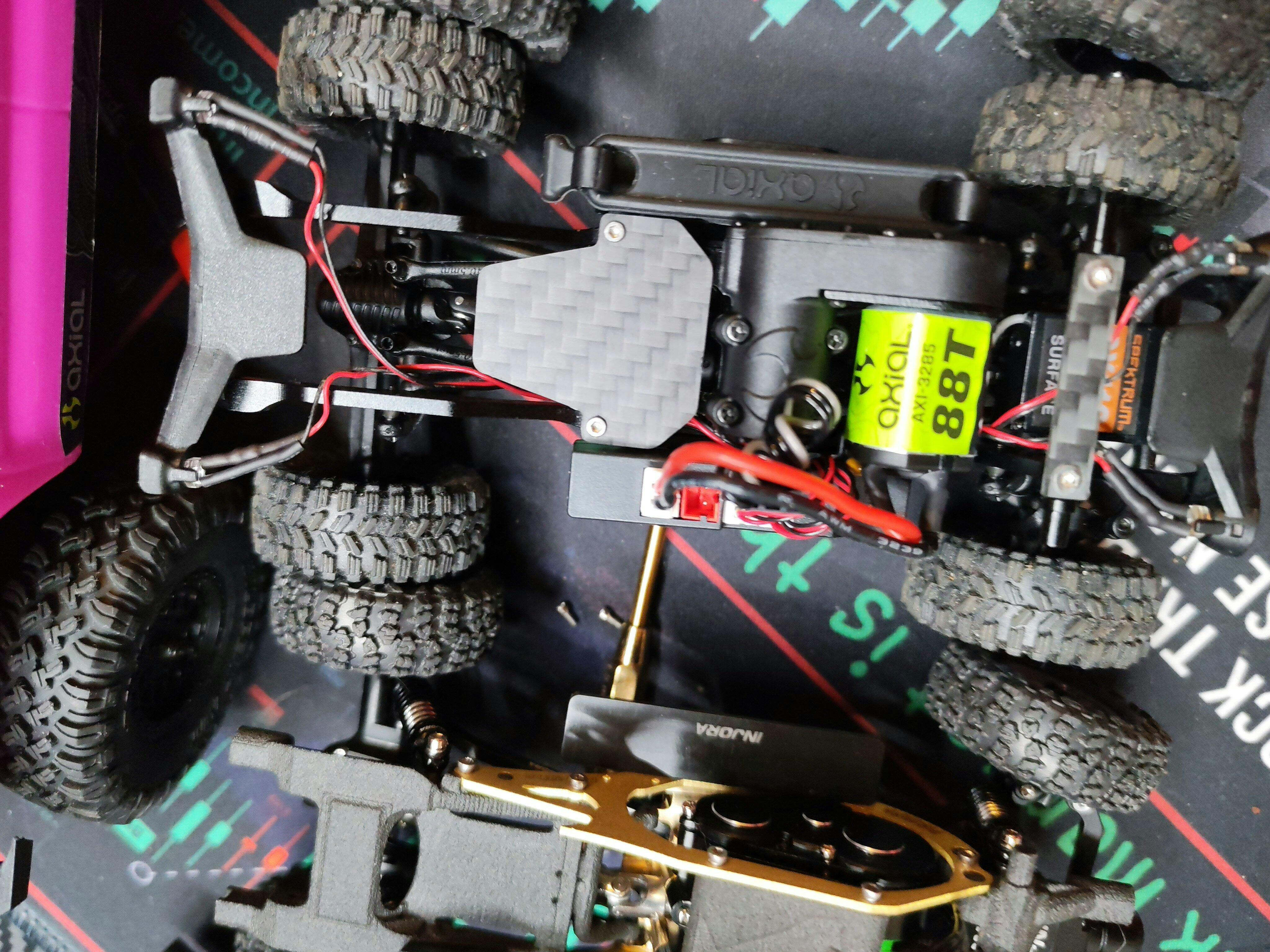 INJORA LCG Aluminum Chassis Kit for 1/30 SCX30