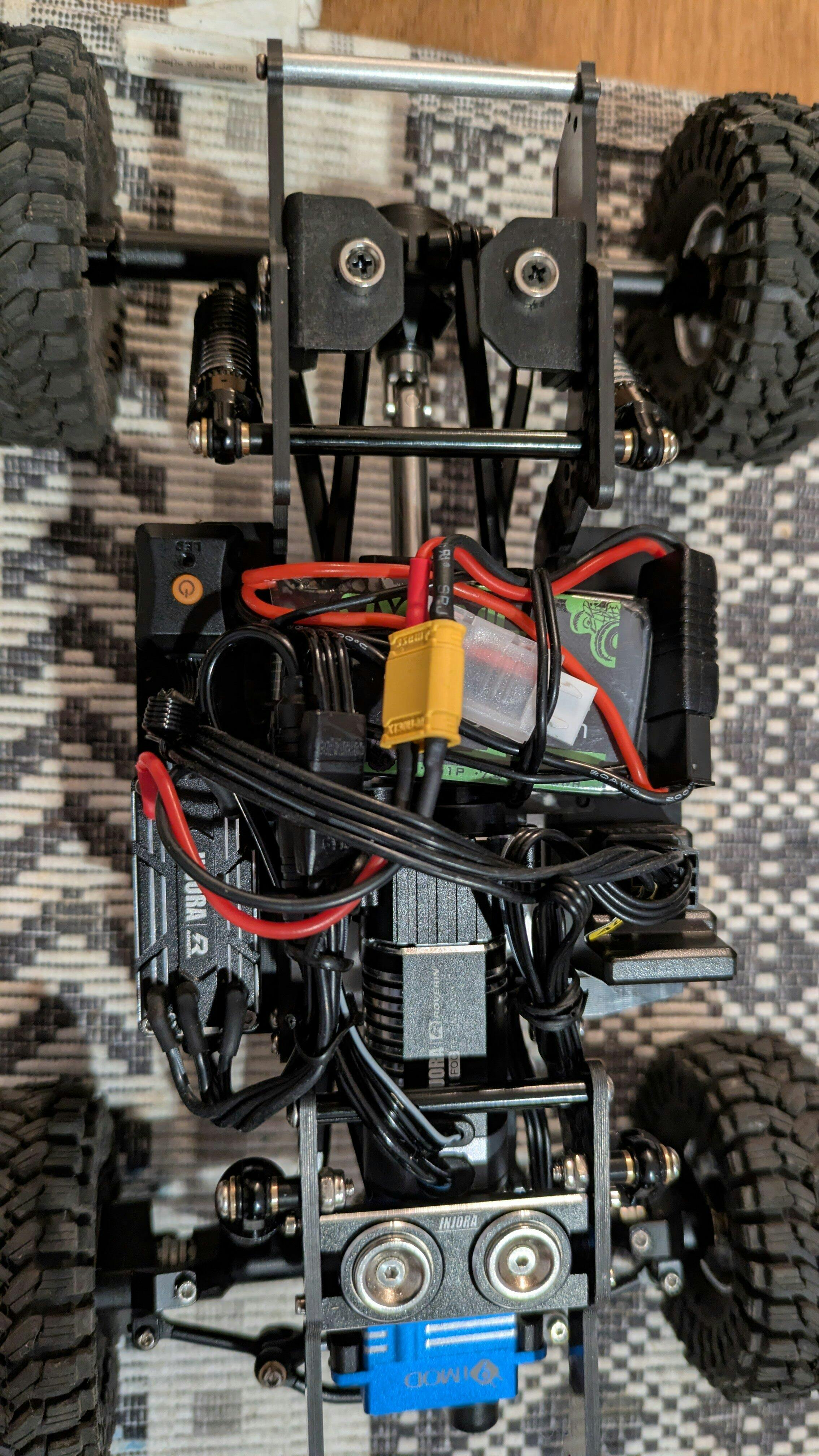 INJORA Roverin M30 G2 FOC Sensored Brushless ESC & Motor for 1/18
