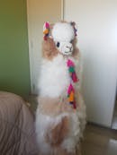 ❤ XXL Alpaca-speelgoed ❤ Knuffeldier Large Extra grote alpaca