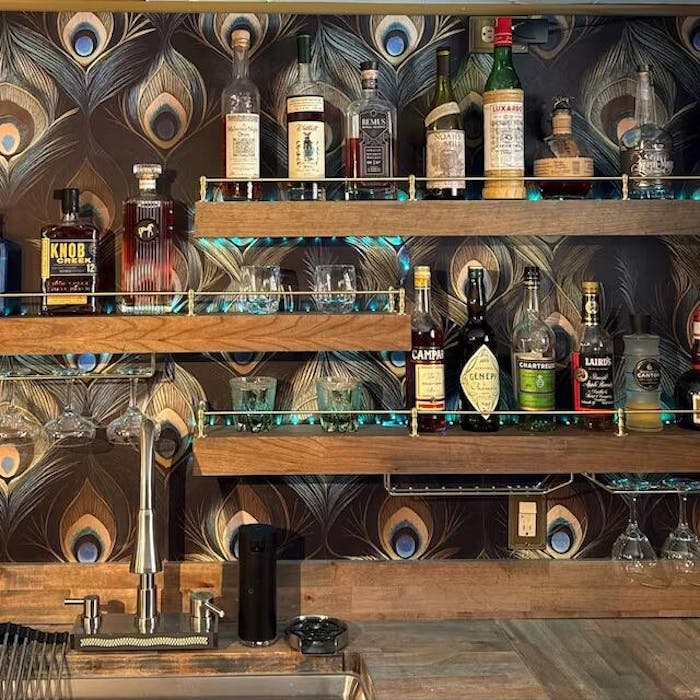 Peacock Plume Wallpaper