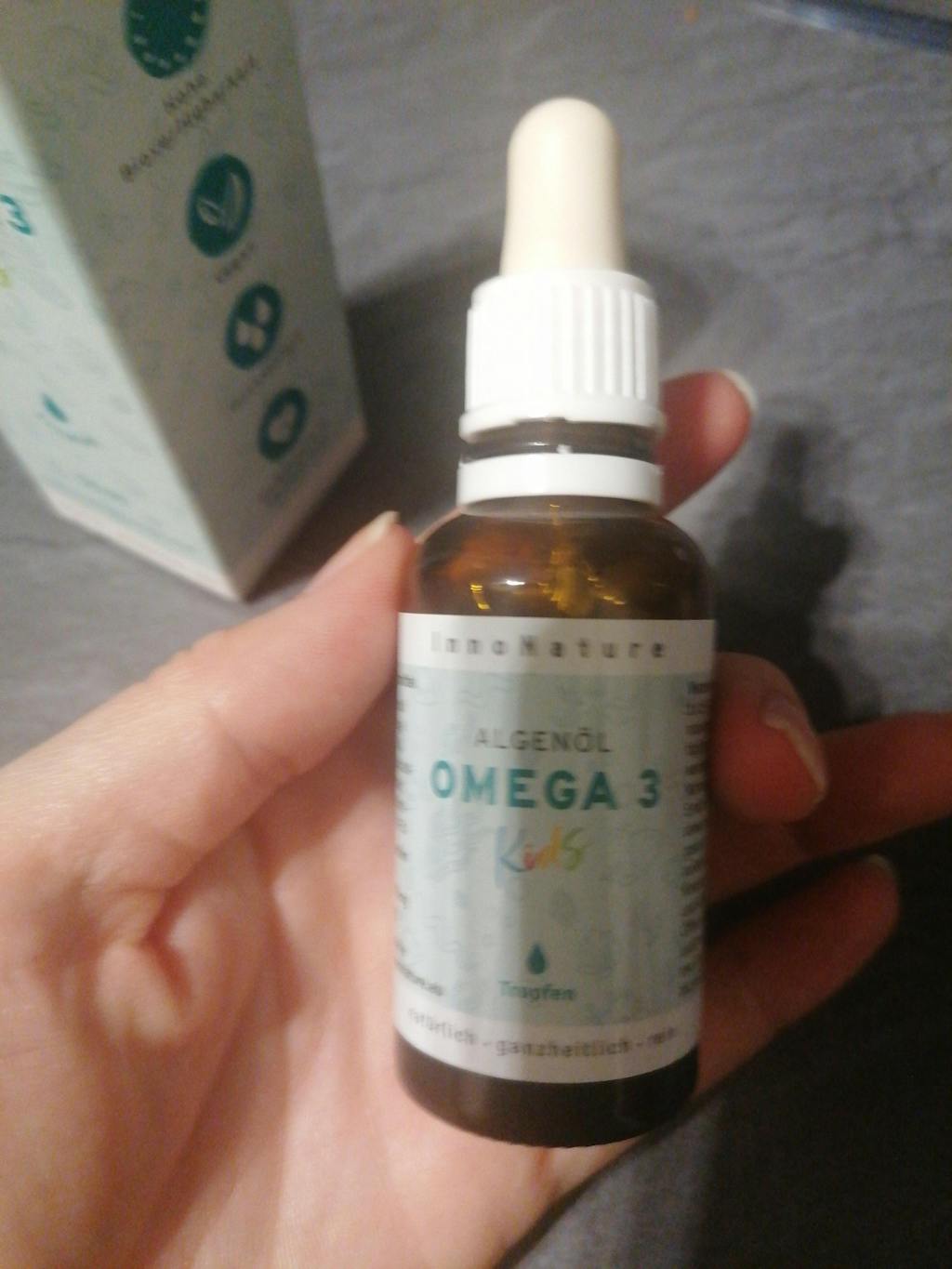 Algenöl Omega 3 Tropfen für Kinder InnoNature