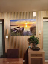 Sunset Glass Wall Art