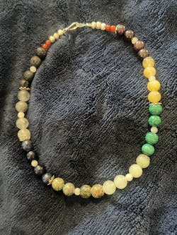 Wisdom and Courage Crystal Breathbeads Mala