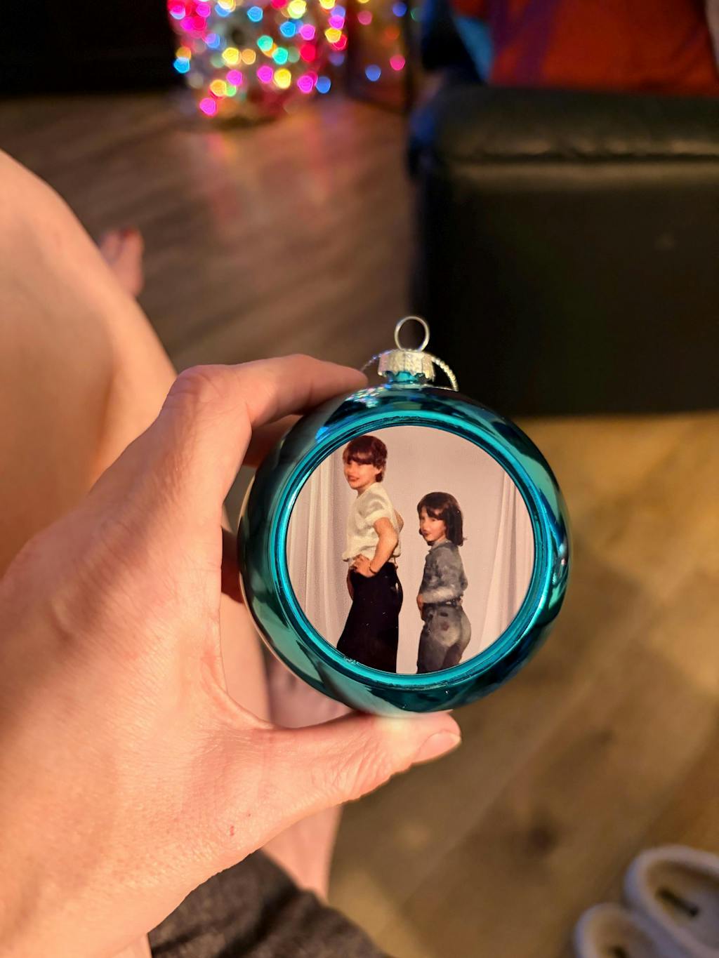Personalized Colorful Personalized Ornament Balls - Add Your Photo Christmas Ornament