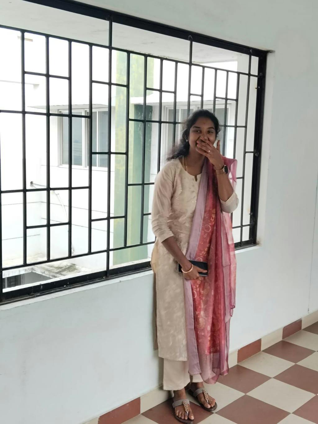 Nidhra Light Blue (Kurti+Pant+Dupatta)