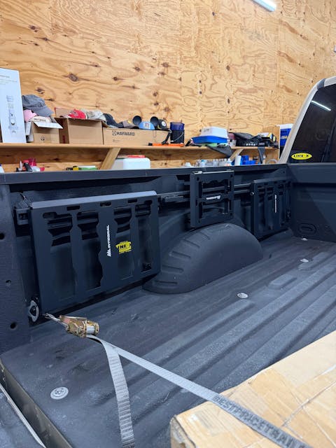 Integral Rails + Tie-down Cleats - Ford Super Duty 2017+