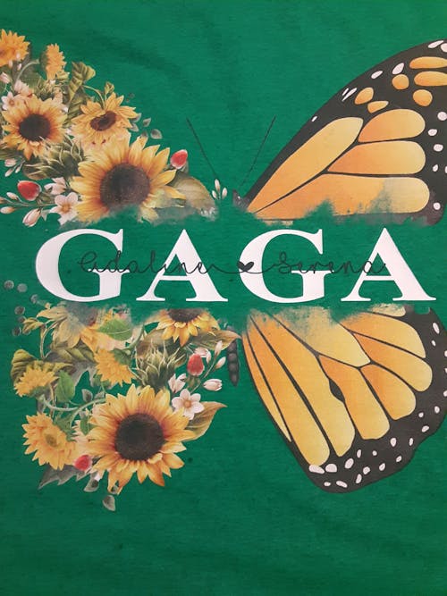 Personalized Nickname & Grandkid's Names Shirt Butterfly Sunflower | T-Shirt Vr2