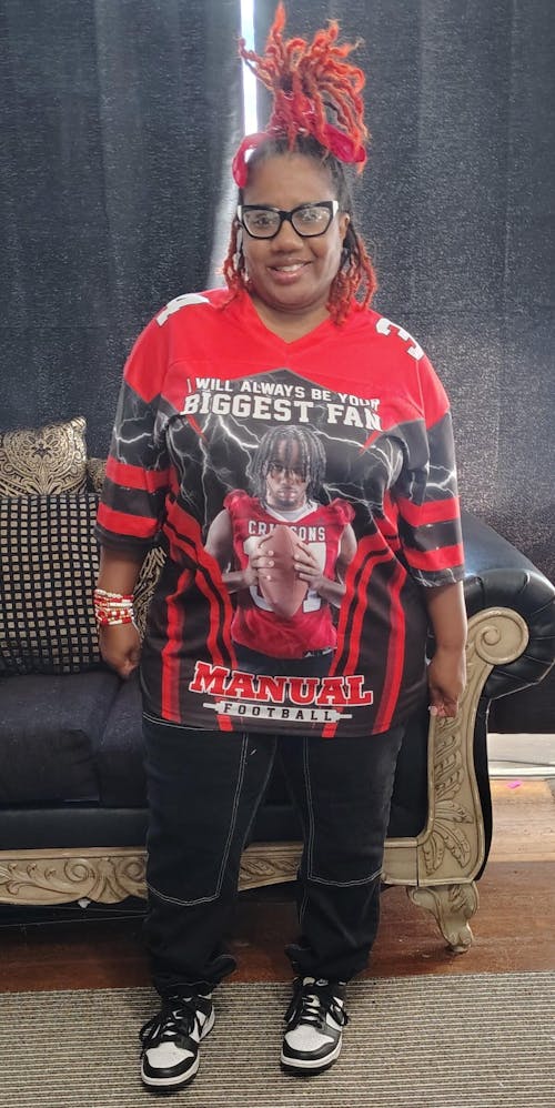 I Will Always Be Your Biggest Fan Personalized All Over Print Football Jersey For Football Mom Grandma Sport Family H2511