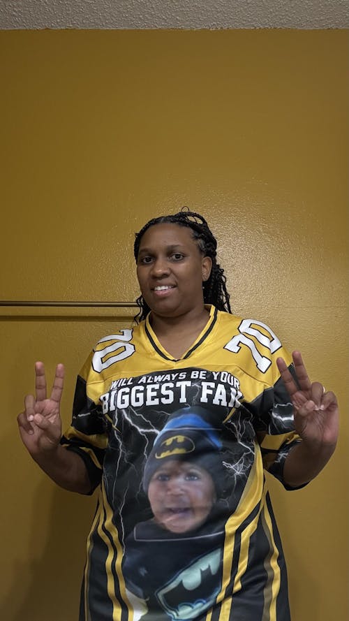I Will Always Be Your Biggest Fan Personalized All Over Print Football Jersey For Football Mom Grandma Sport Family H2511