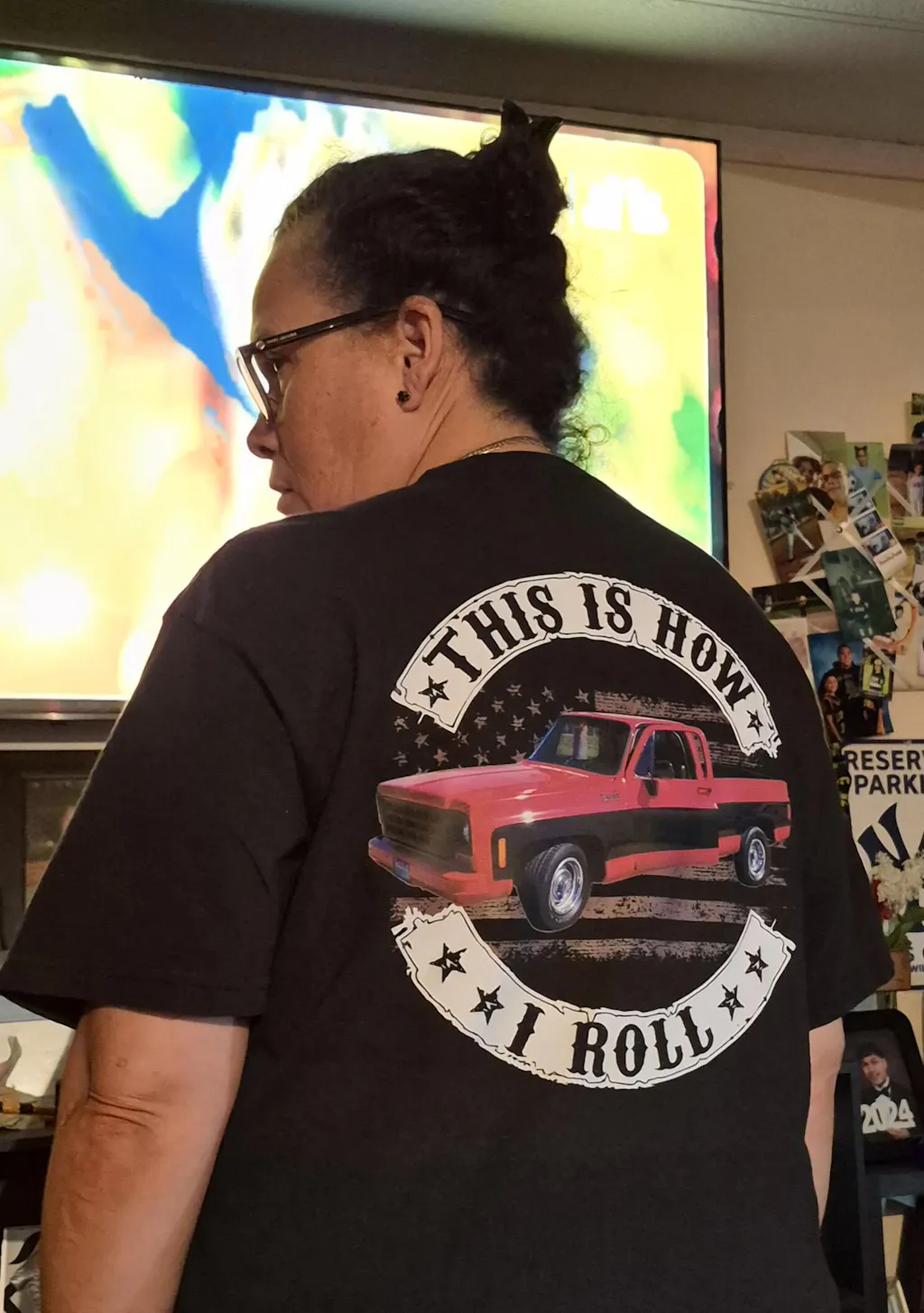 This Is How I Roll - Custom Photo Classic Car Shirt - Personalized Upload Vehicle Photo