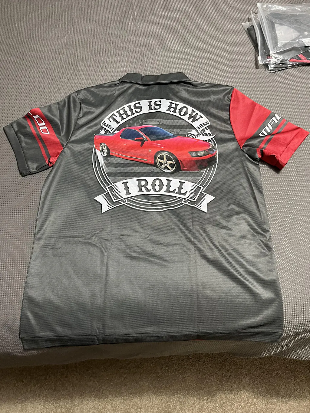 This Is How I Roll - Custom Photo Classic Car Shirt - Personalized Upload Vehicle Photo