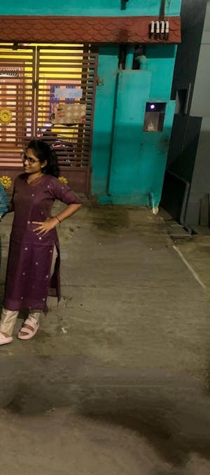 Aubergine Aura Top & Dupatta set