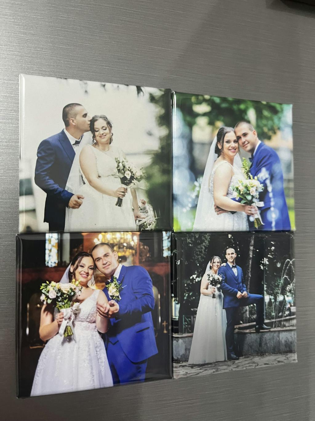 Квадратни магнити със снимки