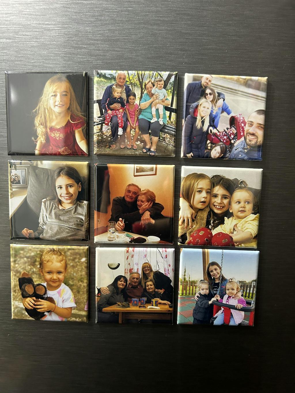 Квадратни магнити със снимки