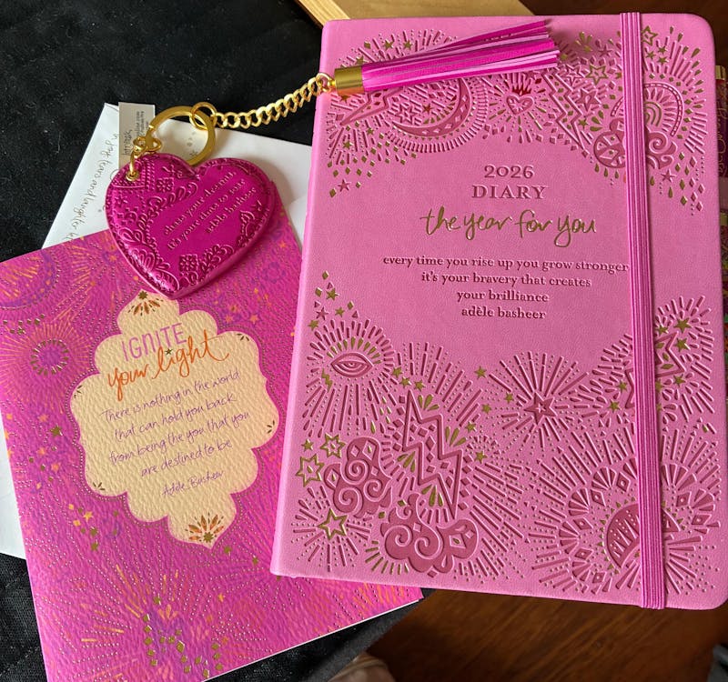 2026 Diary Planner | Rose Quartz Pink | Year for You