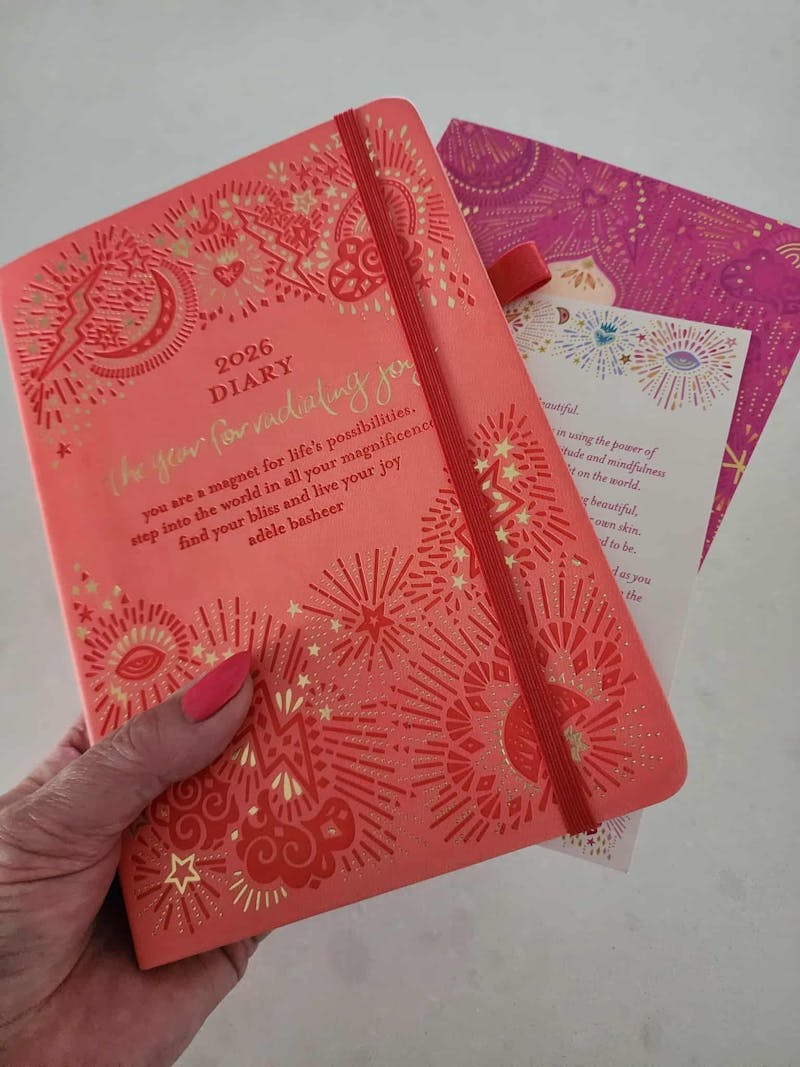 2026 Diary Planner | Peach | Year for Radiating Joy
