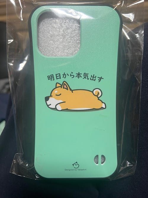 ケース いぬ 犬 イラスト 柴犬 明日から本気出す ケース iPhone8, SE2, SE3 ~ ケース iPhone16シリーズ