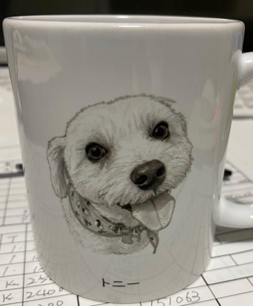 名入れ・写真アート変換｜うちの子マグカップ／inujoy