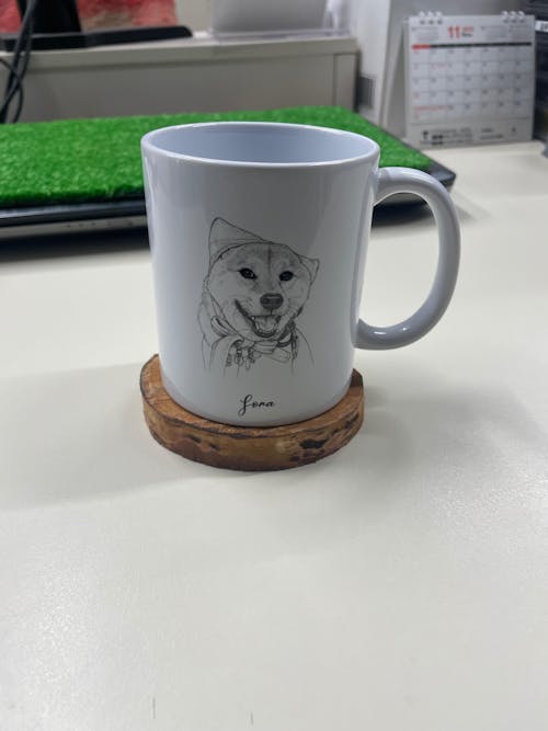 名入れ・写真アート変換｜うちの子マグカップ／inujoy