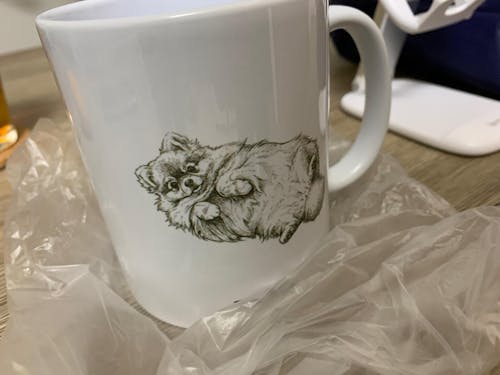 名入れ・写真アート変換｜うちの子マグカップ／inujoy