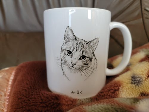 名入れ・写真アート変換｜うちの子マグカップ／inujoy