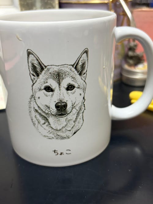 名入れ・写真アート変換｜うちの子マグカップ／inujoy