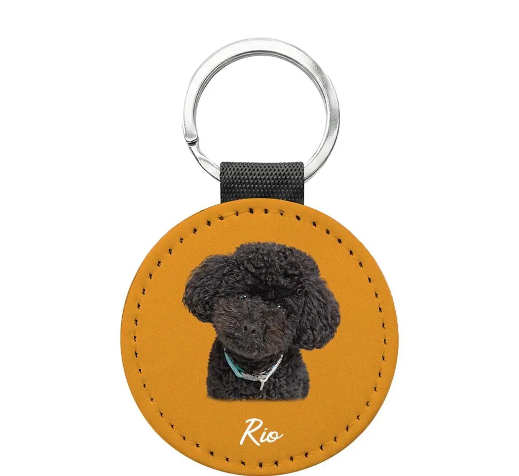 【名入れ対応】ペット写真キーホルダー｜犬・猫オリジナル写真入り｜うちの子グッズ・誕生日ギフトに人気 | Inujoy