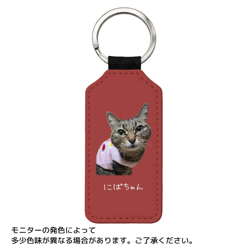 【名入れ対応】ペット写真キーホルダー｜犬・猫オリジナル写真入り｜うちの子グッズ・誕生日ギフトに人気 | Inujoy