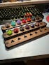 Wooden Dice Display Stand - Handcrafted