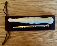 INVG AcuPen — Brass Acupressure Pen for Stress & Tension Relief