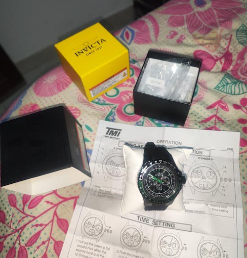 RELOJ DEPORTIVO PARA HOMBRE INVICTA AVIATOR 39297 - NEGRO