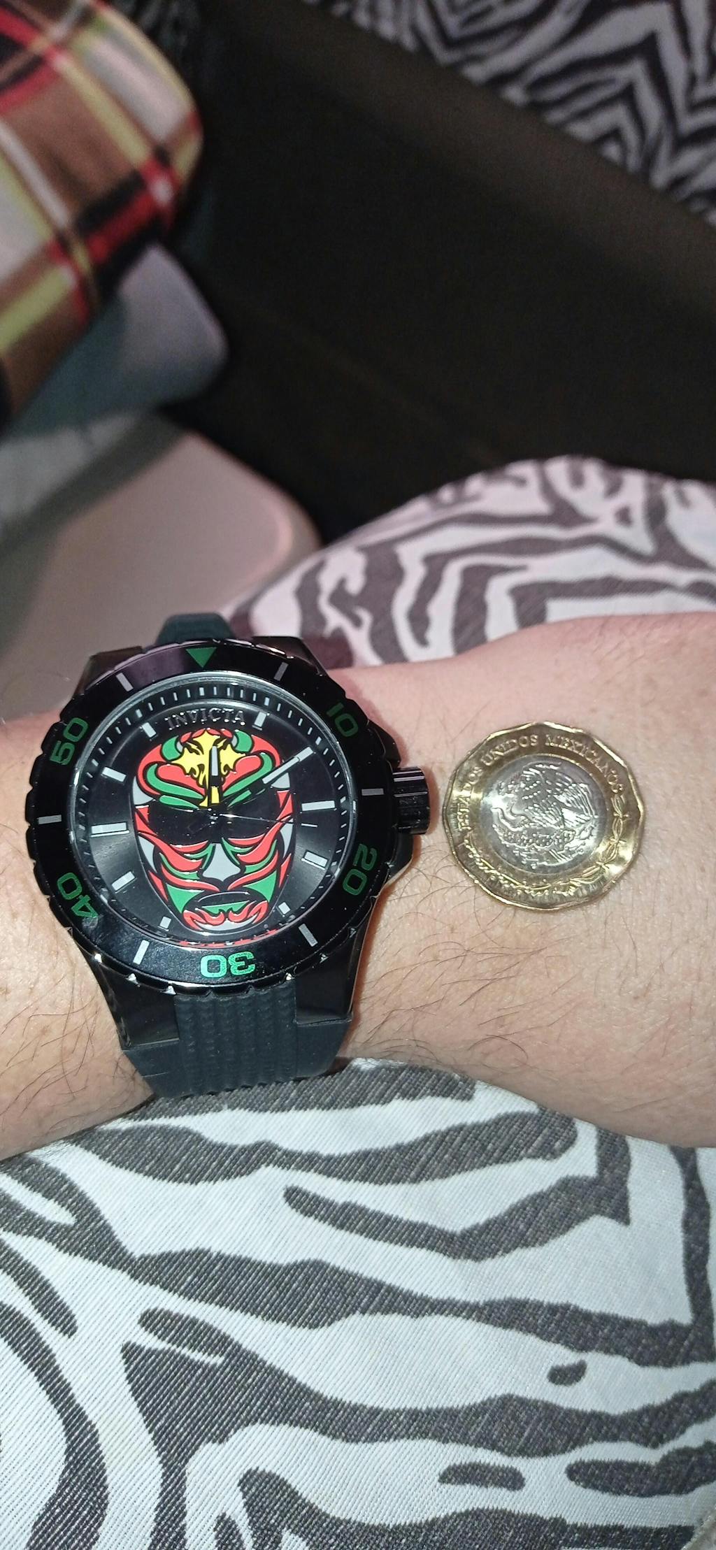 RELOJ DEPORTIVO PARA HOMBRE INVICTA AVIATOR 43752 - NEGRO