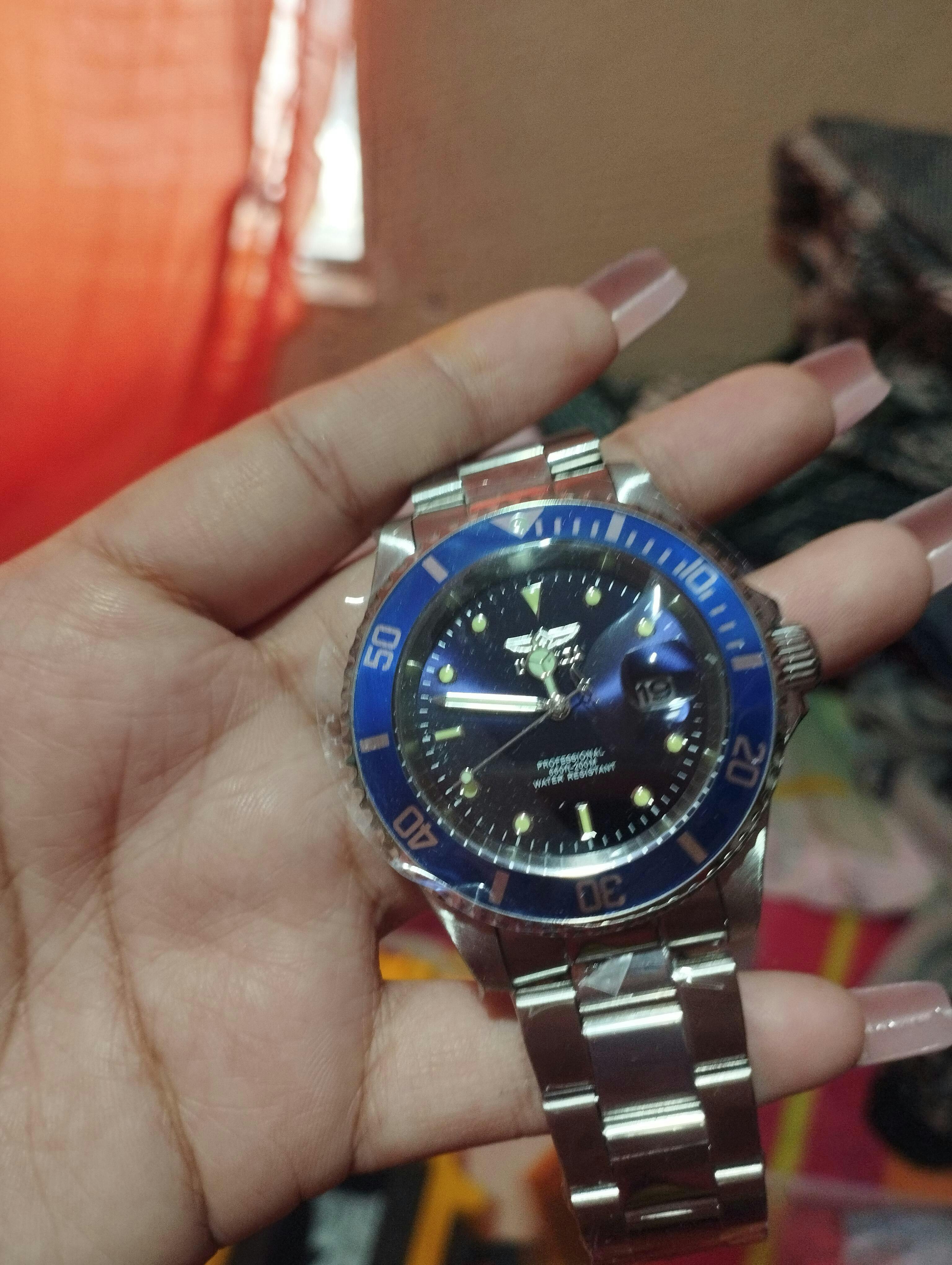 Invicta 26731 Orologio Pro Diver Uomo, Acciaio Inossidabile, Quadrante Blu, Quarzo
