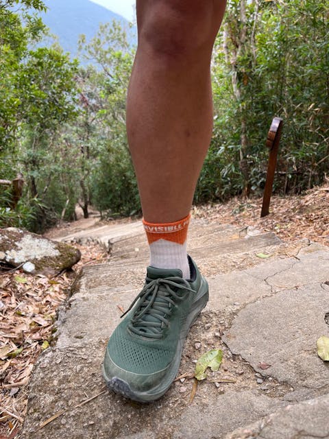 Invisible x The Peak Hunter: Merino Performance Targeted Cushion Mid Crew Trail Socks