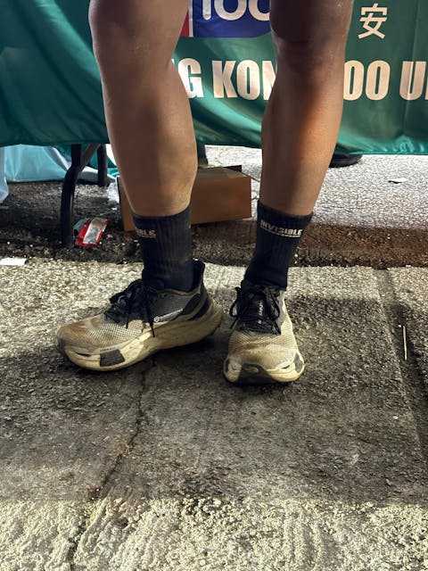 Invisible Merino 5 Toe Performance Lightweight Crew Trail Socks