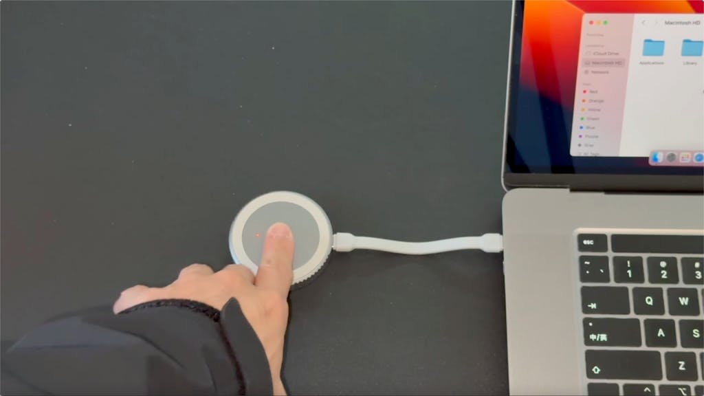 MagHub Go- 3-in-1 Portable SSD Enclosure and USB-C Hub with Fingerprint Encryption