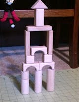 iPlay, iLearn 72 PCS Wooden Building Block Set Castle Blocks Kit – iPlay  iLearn Toys