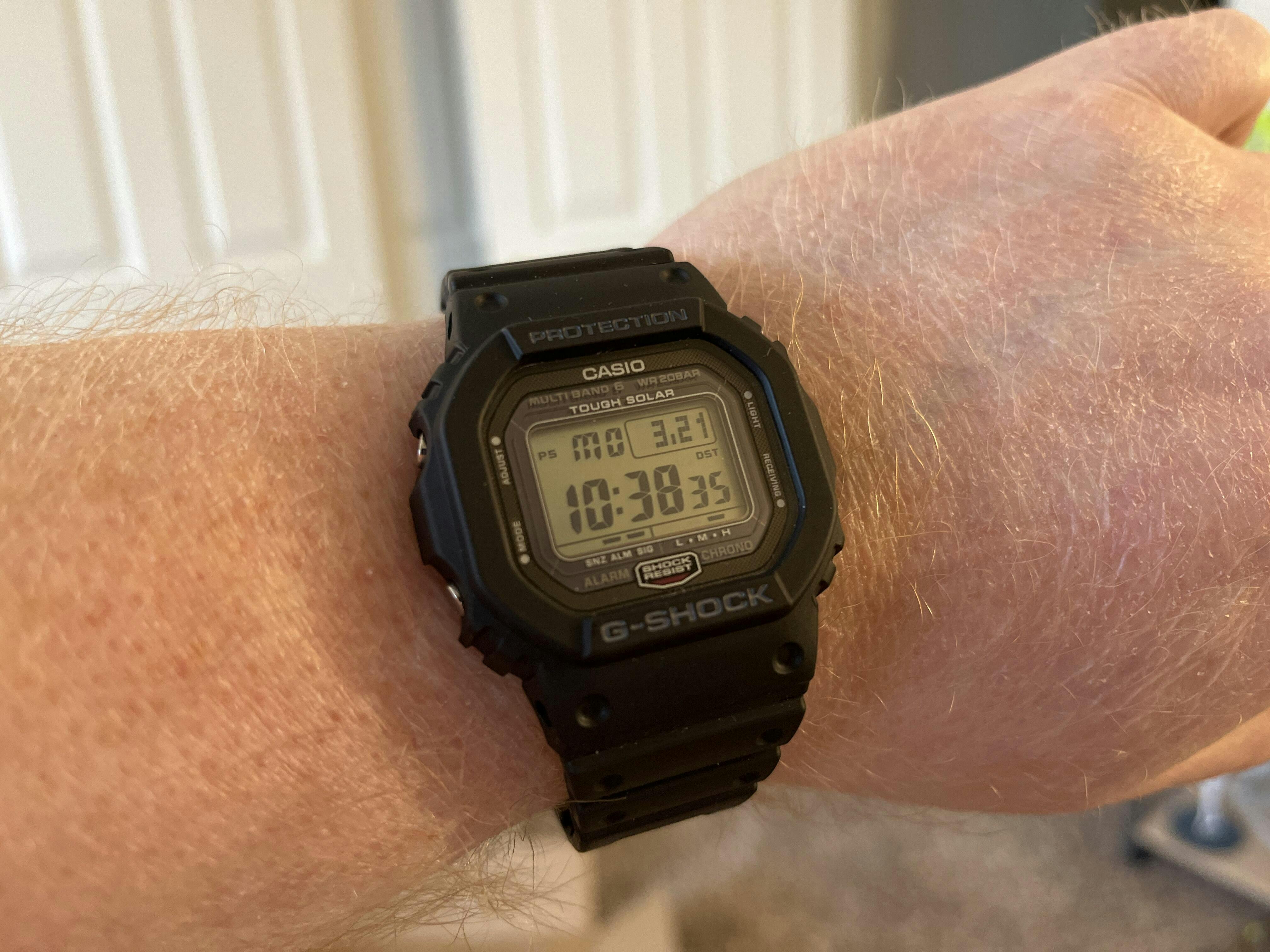 Casio G-Shock GW-5000 Series GW-5000U-1JF Men's 20 Bar Water