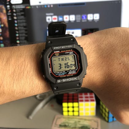 CASIO G-SHOCK GW-M5610U-1JF GW-M5610U-1 Solar 20 bar watch