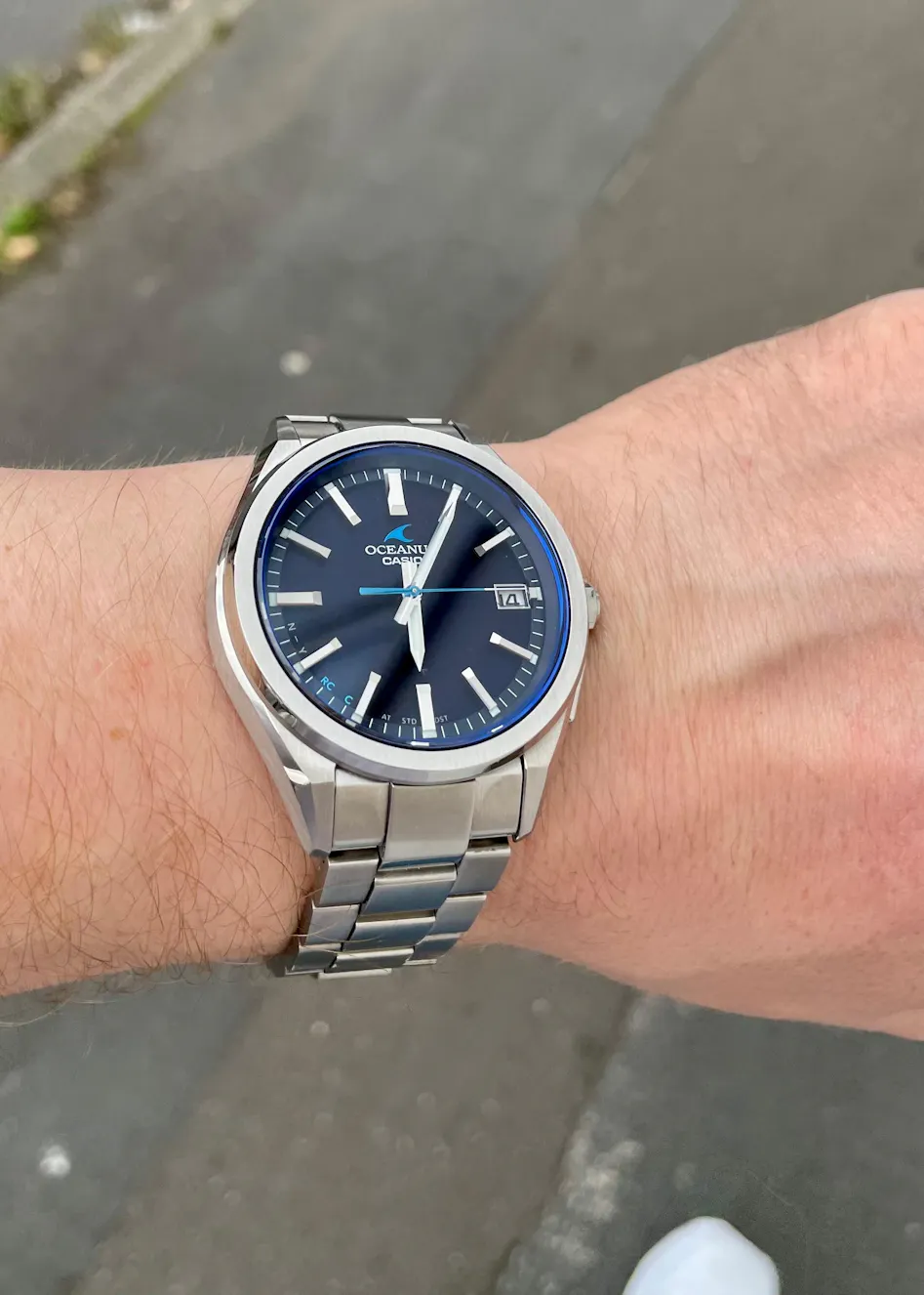 CASIO OCW-T200S-1AJF Men's OCEANUS 3-Hand Model Bluetooth | IPPO