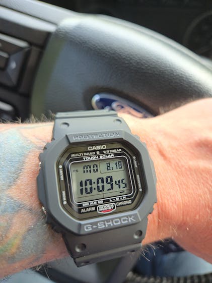 Gw 5000 G Shock Square Sapphire Glass Casio G-Shock GW-5000 Series - Main Image