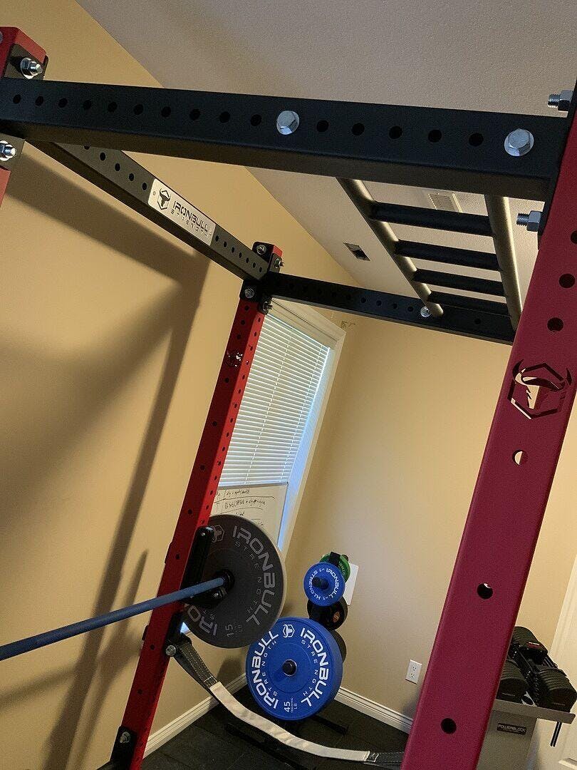Multi Grip Pull Up Bar for Power Racks | Iron Bull Strength Multi Grip Pull Up Bar for Power Racks | Iron Bull Strength