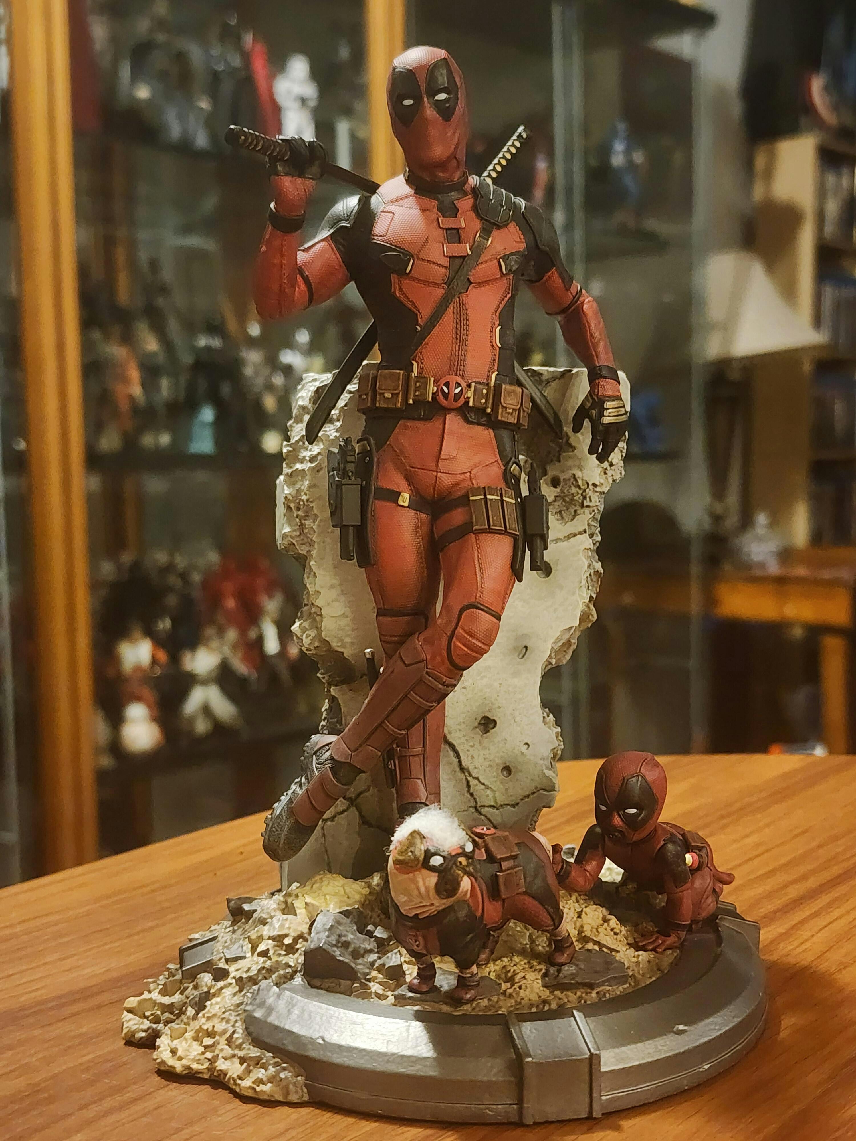 Deadpool Deadpool & Wolverine Art Scale 1/10 Iron Studios – Iron