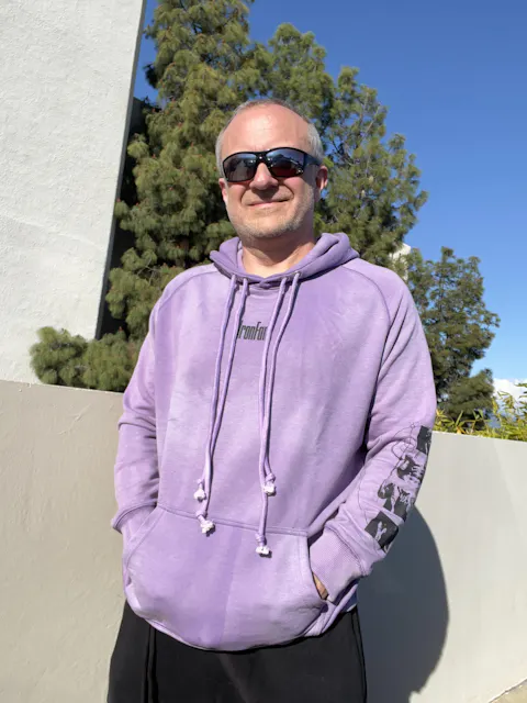 IRONFAM Premium Purple Workout Hoodie