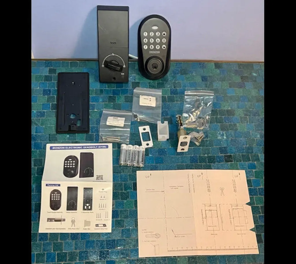 D150 Electronic Deadbolt Smart Lock Door Lock with Keypad
