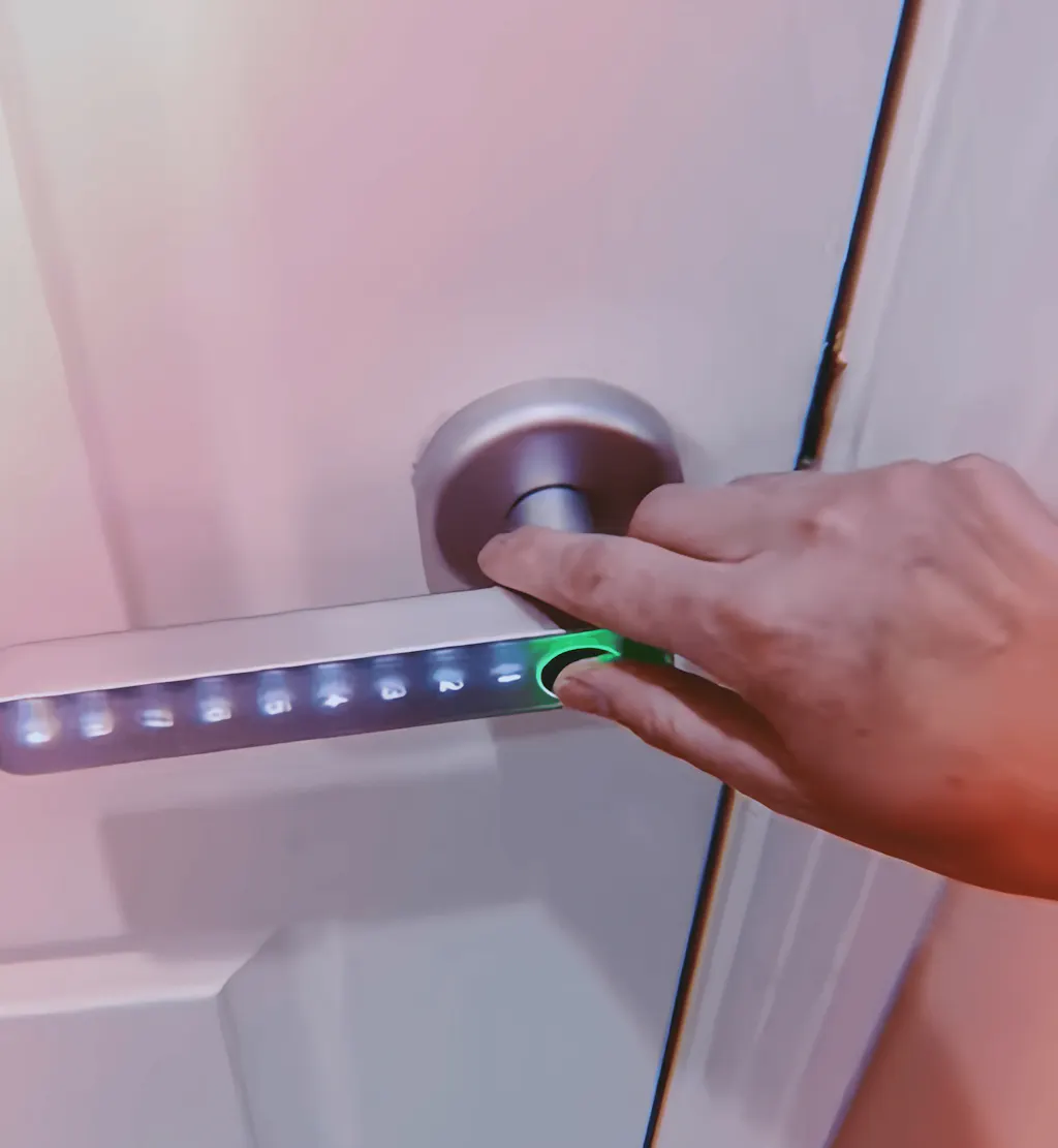 F190S Fingerprint Door Lock with Keypad Keyless Entry Smart Lock