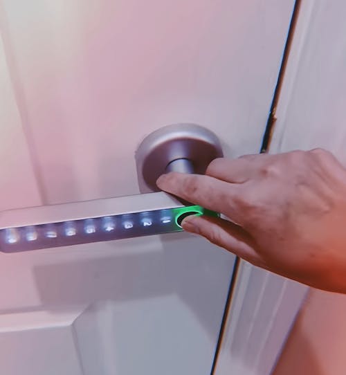 F190S Fingerprint Door Lock with Keypad Keyless Entry Smart Lock